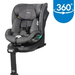 Ding Fynn Grey 40-150 cm 360° i-Size Autostoel