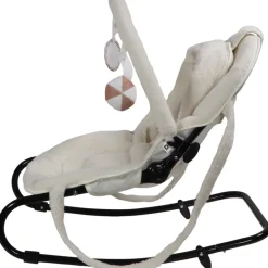 Ding Viggo Bouclé Off-white Wipstoel Hot