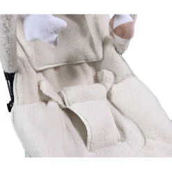 Ding Viggo Bouclé Off-white Wipstoel Hot