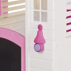 Dolu Garden Wit/Roze Speelhuisje met Accessoires Best