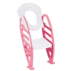 Dolu Roze Toilettrainer met Trapje New