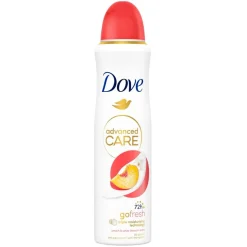 Dove Advanced Care Go Fresh Peach & White Blossom Antitranspirant Deodorant Spray Clearance