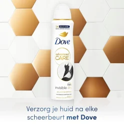 Dove Advanced Care Invisible Dry Antitranspirant Deodorant Spray New
