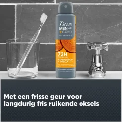 Dove Men +Care Advanced Sandelwood + Vanilla Antitranspirant Spray Outlet
