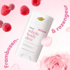 Dove Whole Body Raspberry & Rose Deodorant Stick Sale