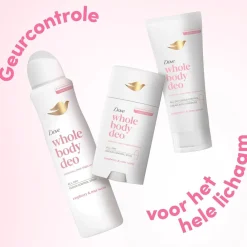 Dove Whole Body Raspberry & Rose Deodorant Cream