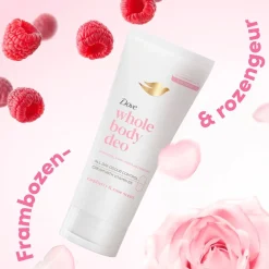 Dove Whole Body Raspberry & Rose Deodorant Cream