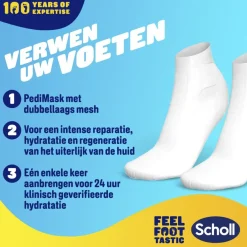 Dr. Scholl's Aloë Vera Voedend Voetmasker Hot