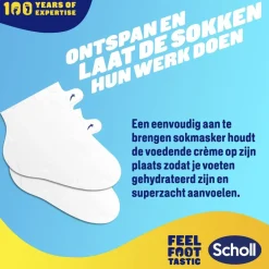 Dr. Scholl's Aloë Vera Voedend Voetmasker Hot