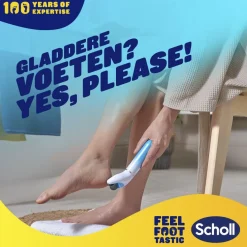 Dr. Scholl's Velvet Smooth Elektrische Voetvijl Hot