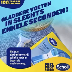 Dr. Scholl's Velvet Smooth Elektrische Voetvijl Hot