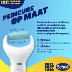 Dr. Scholl's Velvet Smooth Elektrische Voetvijl Hot