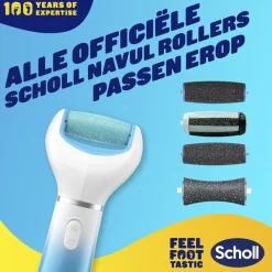 Dr. Scholl's Velvet Smooth Elektrische Voetvijl Hot