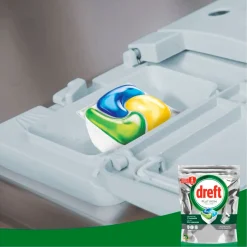 Dreft Platinum All in One Lemon Vaatwascapsules Jaarvolume Sale
