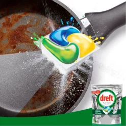 Dreft Platinum All in One Lemon Vaatwascapsules Jaarvolume Sale