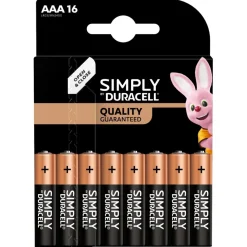 Duracell Simply AAA Batterijen Hot