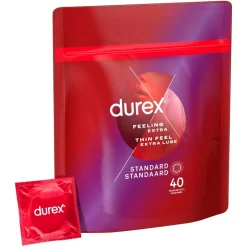 Durex Thin Feel Extra Lube Condooms Clearance