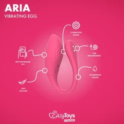 EasyConnect Vibrerend Eitje Bediening met App Discount