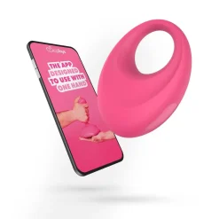 EasyConnect Vibrerende Cockring Leo Bediening met App New