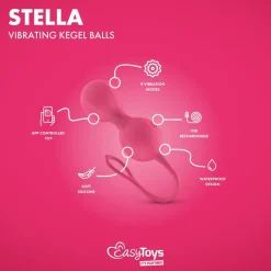 EasyConnect Vibrerende Kegel Balletjes Stella Bediening met App