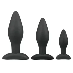 EasyToys Anal Collection Siliconen Buttplugsetje Hot
