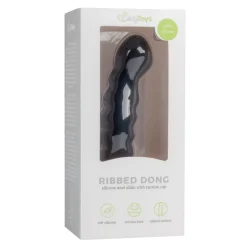 EasyToys Ribbed Dong Siliconen Anal Dildo with Suction Cup Discount