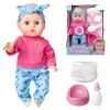 Eco Toys 33cm Pop Blauw/Roze Outfit met Accessoires Hot