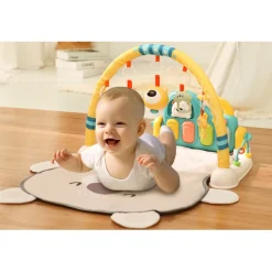 Eco Toys Cute Bear Groen Multifunctioneel Speelkleed met Speelboog Outlet