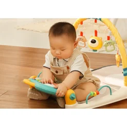 Eco Toys Cute Bear Groen Multifunctioneel Speelkleed met Speelboog Outlet