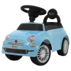 Eco Toys Fiat 500 Blauw Loopauto Best