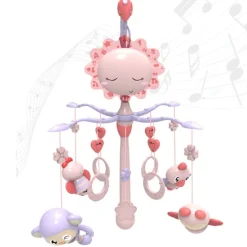Eco Toys Flower Valley Roze Muziekmobiel Online