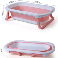 Eco Toys Roze Opvouwbaar Badje Best