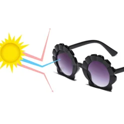 Eco Toys Schelp Bruin 2-6 jr Kinderzonnebril Best