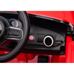 Eco Toys Wit Elektrische Fiat 500 Kinderauto Outlet