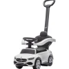 Eco Toys Wit Mercedes Benz Loopauto met Duwstang Best