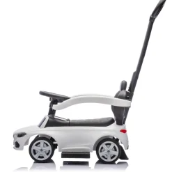 Eco Toys Wit Mercedes Benz Loopauto met Duwstang Best