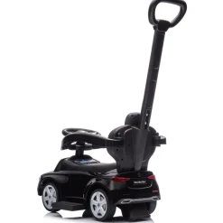 Eco Toys Zwart Mercedes Benz Loopauto met Duwstang Sale