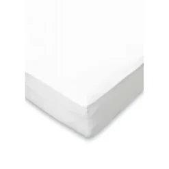 Elegance Hoeslaken Jersey Katoen Stretch 35cm Hoge Hoek - wit 80/90x190/200cm Sale