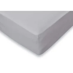 Elegance Hoeslaken Jersey Katoen Stretch 35cm Hoge Hoek - licht grijs 180x210/220cm Outlet