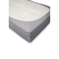 Elegance Hoeslaken Jersey Katoen Stretch 35cm Hoge Hoek - licht grijs 90x210/220 - 100x200cm Clearance