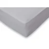 Elegance Hoeslaken Jersey Katoen Stretch 35cm Hoge Hoek - licht grijs 180x200cm
