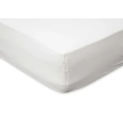 Elegance Hoeslaken Katoen Perkal 35cm Hoekhoogte - wit 180x210/220cm Discount