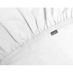 Elegance Topper Hoeslaken Katoen Perkal - wit 140x200cm New
