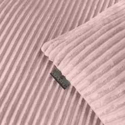 Eleganzzz Dekbedovertrek Teddy Rib Fleece - light pink 240x200/220cm Outlet