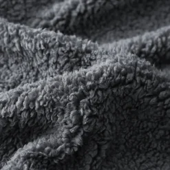 Eleganzzz Dekbedovertrek Teddy Pluche - anthracite 140x200/220cm Sale