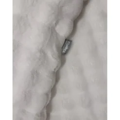 Eleganzzz Dekbedovertrek Bubble Pom Pom Rabbit Fur - off white 240x200/220cm Best