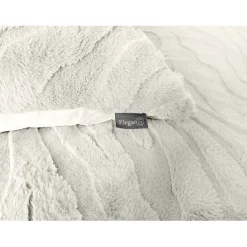 Eleganzzz Dekbedovertrek Jacquard Rabbit Fur - off white 140x200/220cm Online