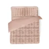 Eleganzzz Dekbedovertrek Bubble Pom Pom Rabbit Fur - pink 240x200/220cm Outlet