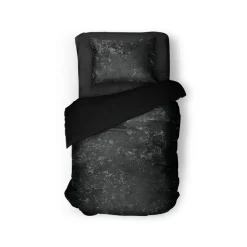 Eleganzzz Dekbedovertrek Crushed Velvet - black 140x200/220cm Online