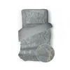 Eleganzzz Dekbedovertrek Marbel Foil Velvet - grey 140x200/220cm Online